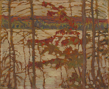 A North Country Lake Algonquin Park 1914 - A.Y. Jackson reproduction oil painting