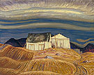 A Quebec Farm 1928 - A.Y. Jackson reproduction oil painting