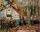 Autumn in Picardy 1912 - A.Y. Jackson reproduction oil painting