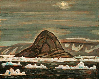 Cocked Hat Island 1930 - A.Y. Jackson reproduction oil painting