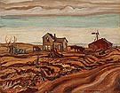 Drought Area Alberta 1937 - A.Y. Jackson reproduction oil painting