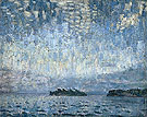 Evening Georgian Bay c1905 - A.Y. Jackson reproduction oil painting