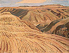 Farmland at Fort St John North of Dawson Creek 1943 - A.Y. Jackson reproduction oil painting