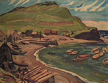 Fox River Gaspe I 1936 - A.Y. Jackson reproduction oil painting