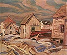 Fox River Gaspe II 1936 - A.Y. Jackson reproduction oil painting