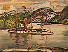 Grace Lake Algoma I 1939 - A.Y. Jackson reproduction oil painting