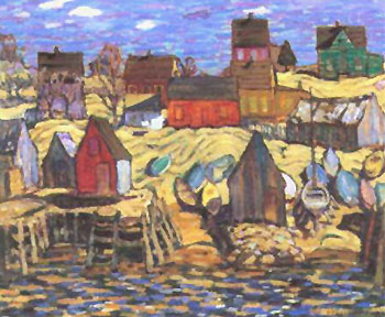 Herring Cove Nove Scotia 1919 - A.Y. Jackson reproduction oil painting