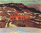 Early Spring Quebec 1923 - A.Y. Jackson reproduction oil painting