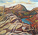 Nellie Lake 1933 - A.Y. Jackson reproduction oil painting