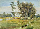 Landscape with Willows 1903 - A.Y. Jackson reproduction oil painting