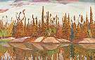 Northern Lake 1928 - A.Y. Jackson reproduction oil painting