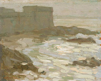 Saint Malo 1911 - A.Y. Jackson reproduction oil painting