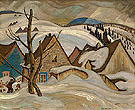 Saint Tite des Caps c1925 - A.Y. Jackson reproduction oil painting