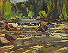 Stream Bed Lake Superior Country 1955 - A.Y. Jackson reproduction oil painting