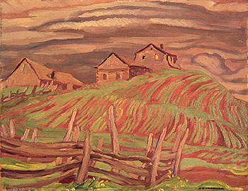 Summer near Tadoussac 1935 - A.Y. Jackson reproduction oil painting