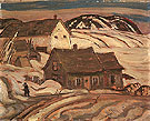 The Bic Road 1935 - A.Y. Jackson reproduction oil painting