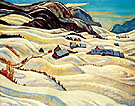 Valley of the Gouffre River - A.Y. Jackson reproduction oil painting