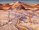 Winter Charlevoix Country - A.Y. Jackson