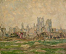 Ypres 1917 - A.Y. Jackson reproduction oil painting