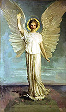 Angel of the Dawn - Abbott Henderson Thayer reproduction oil painting