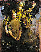 Boy and Angel - Abbott Henderson Thayer reproduction oil painting