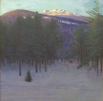 Monadnock in Winter - Abbott Henderson Thayer reproduction oil painting