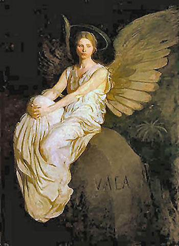 Stevenson Memorial - Abbott Henderson Thayer reproduction oil painting