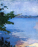 Dublin Pond New Hampshire 1894 - Abbott Henderson Thayer reproduction oil painting