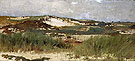 Nantucket Sand Dune c1890 - Abbott Henderson Thayer reproduction oil painting