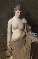 Hebe c1890 - Abbott Henderson Thayer reproduction oil painting