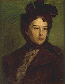 Portrait of a Woman - Abbott Henderson Thayer