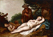 Cimon and Iphigenia - Abraham Bloemaert reproduction oil painting