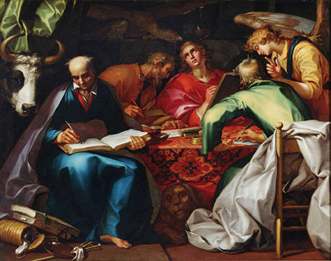 Four Evangelists 1615 - Abraham Bloemaert reproduction oil painting