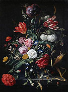 Blumenstuck - Abraham Mignon reproduction oil painting