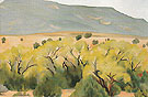 Cottonwood III 1943 - Georgia O'Keeffe reproduction oil painting