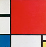 Composition with Red Blue and Yellow 1930 - Piet Mondrian reproduction oil painting