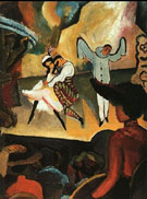 Russian Ballet - August Macke reproduction oil painting