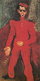 Page Boy at Maxims c1925 - Chaim Soutine