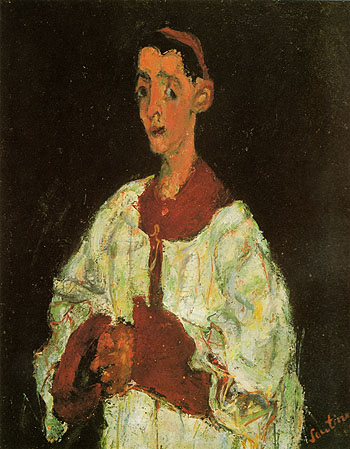 The Choir Boy c1927 - Chaim Soutine reproduction oil painting