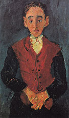 The Valet c1927 - Chaim Soutine reproduction oil painting