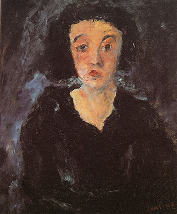 Portrait of a Woman c1929 - Chaim Soutine reproduction oil painting