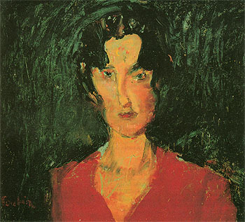 Lina c1929 - Chaim Soutine reproduction oil painting