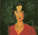 Lina c1929 - Chaim Soutine reproduction oil painting