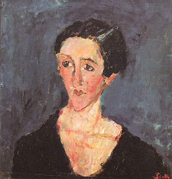 Portrait of Madame Castaing c1929 - Chaim Soutine reproduction oil painting