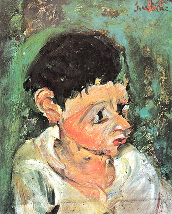 Portrait of Chalot c1937 - Chaim Soutine reproduction oil painting