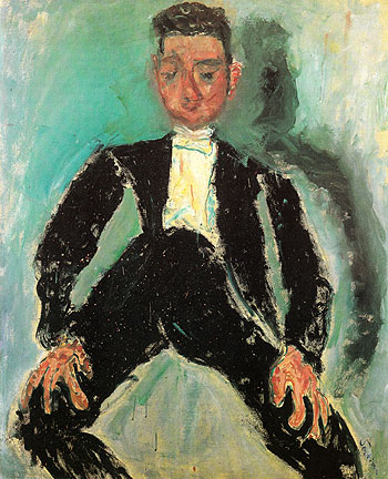The Groom c1924 - Chaim Soutine reproduction oil painting