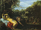 Apollo and Coronis c1607 - Adam Elsheimer reproduction oil painting