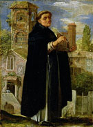 Saint Thomas Aquinas - Adam Elsheimer