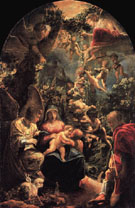 Rest on Flight into Egypt c1599 - Adam Elsheimer reproduction oil painting