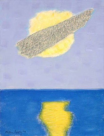 Cloud over Sun 1959 - Milton Avery reproduction oil painting